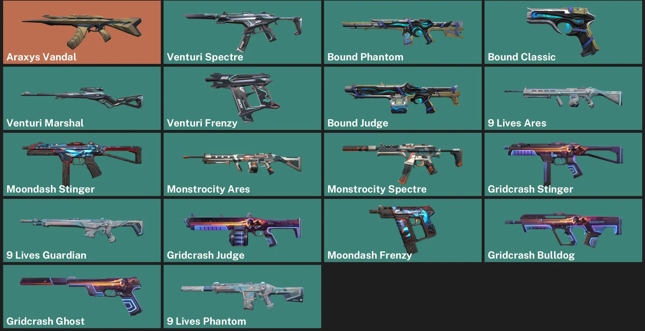 🌍EU 🎮 RANKED READY 💎 Araxys Vandal ✨ Venturi Spectre ✨ Bound Phantom ✨ Bound