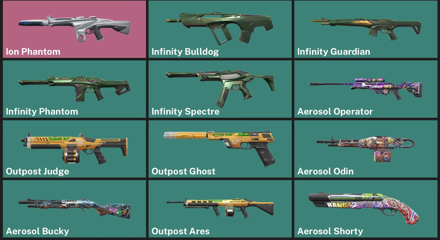 ๐AP ๐ฎ UNRANKED โจ Ion Phantom โจ Infinity Bulldog โจ Infinity Guardian โจ Infinity