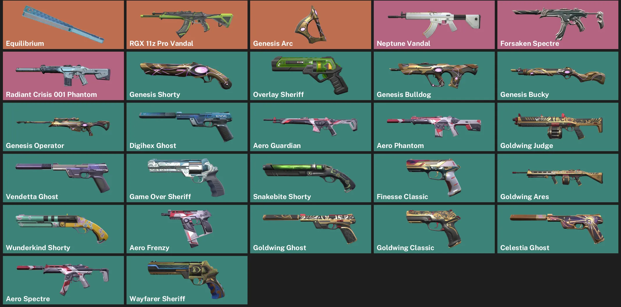 🌏AP 🎮 RANKED READY ✨ Equilibrium ✨ RGX 11z Pro Vandal ✨ Genesis Arc 🌊 Neptune