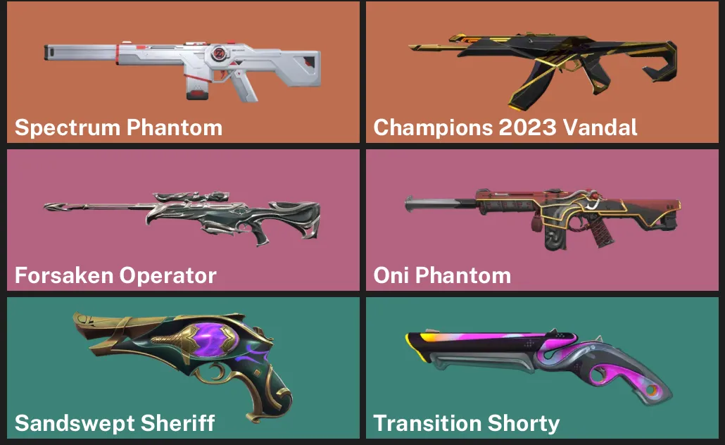 ๐AP ๐ฎ RANKED READY ๐ Spectrum Phantom โจ Champions 2023 Vandal โจ Forsaken