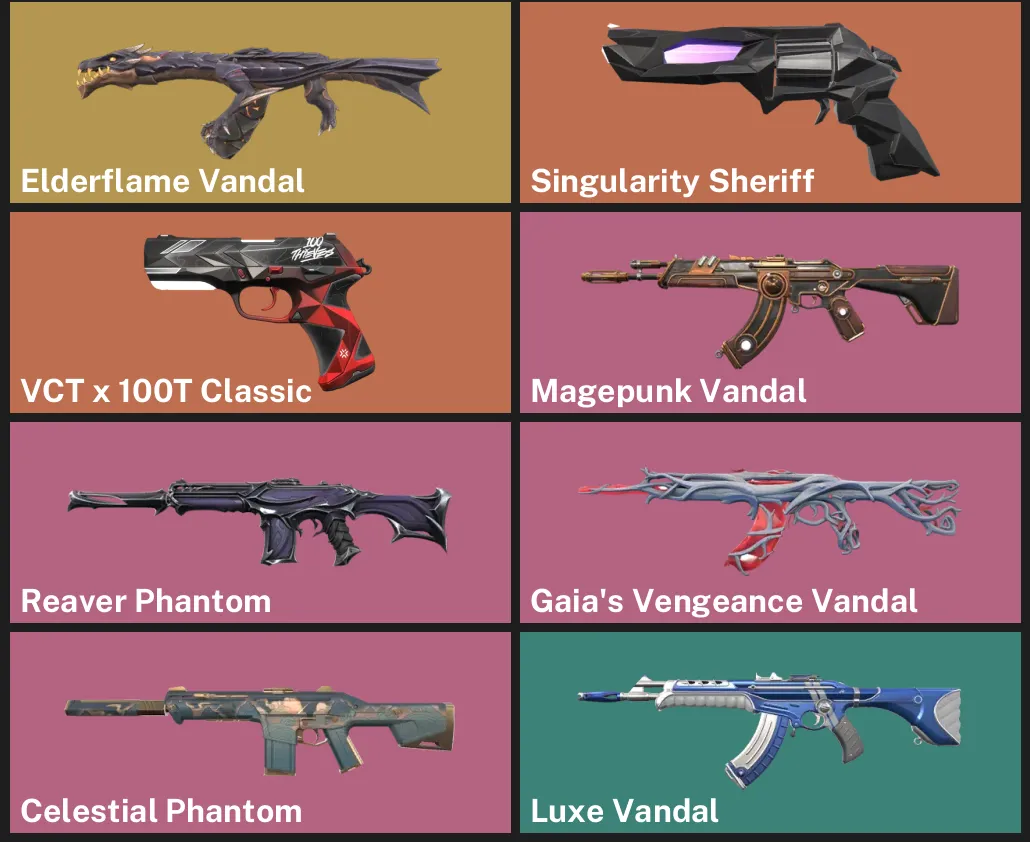 ๐NA ๐ฎ RANKED READY ๐ฒ Elderflame Vandal ๐ช Singularity Sheriff โจ VCT x 100T