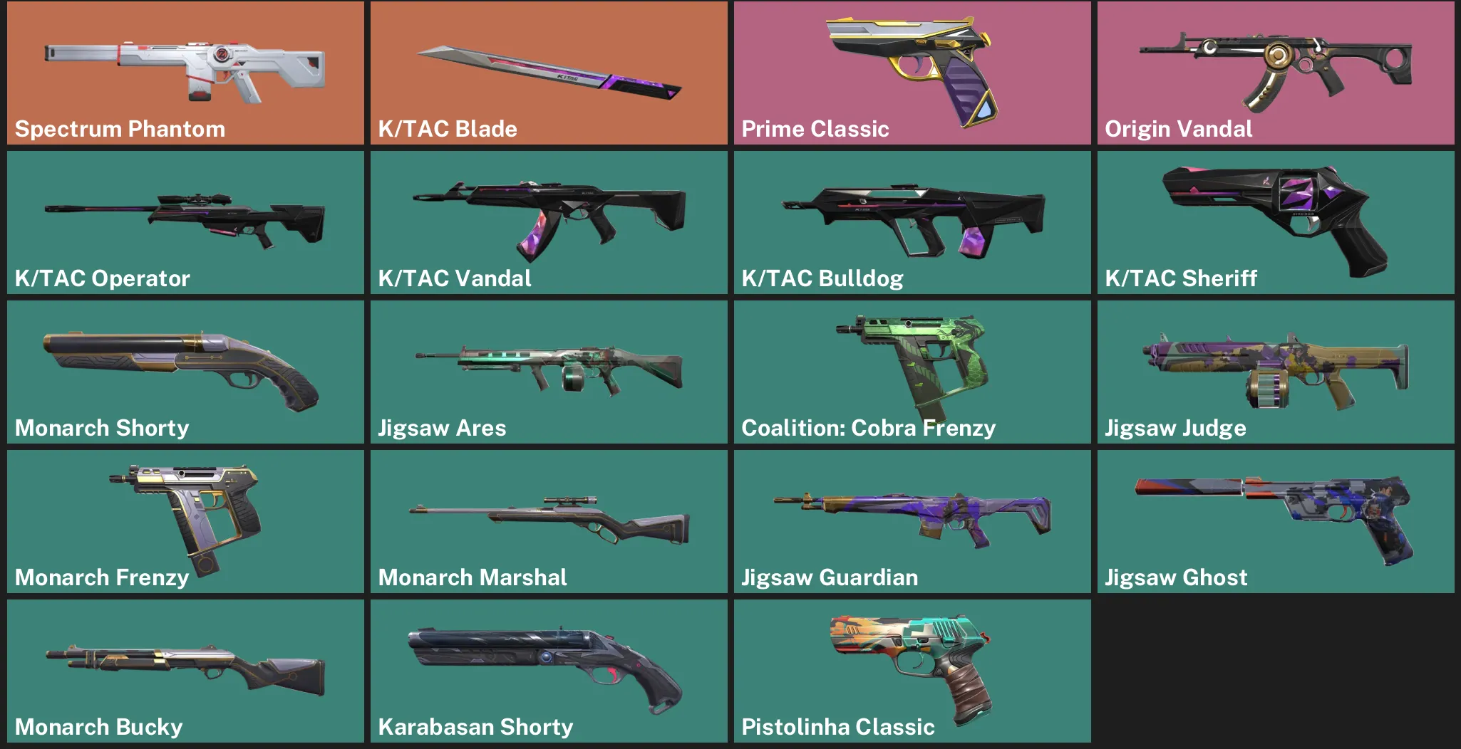 ๐AP ๐ฎ RANKED READY ๐ Spectrum Phantom ๐ช K/TAC Blade โก Prime Classic โจ Origin