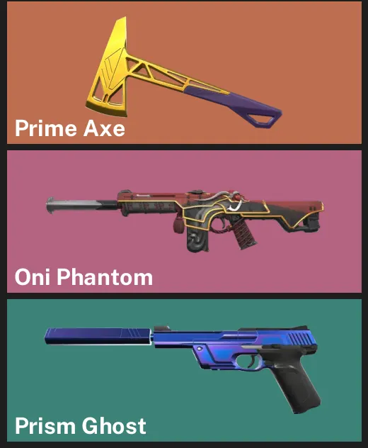 🌍EU 🎮 RANKED READY ⚡ Prime Axe 🐉 Oni Phantom ✨ Prism Ghost