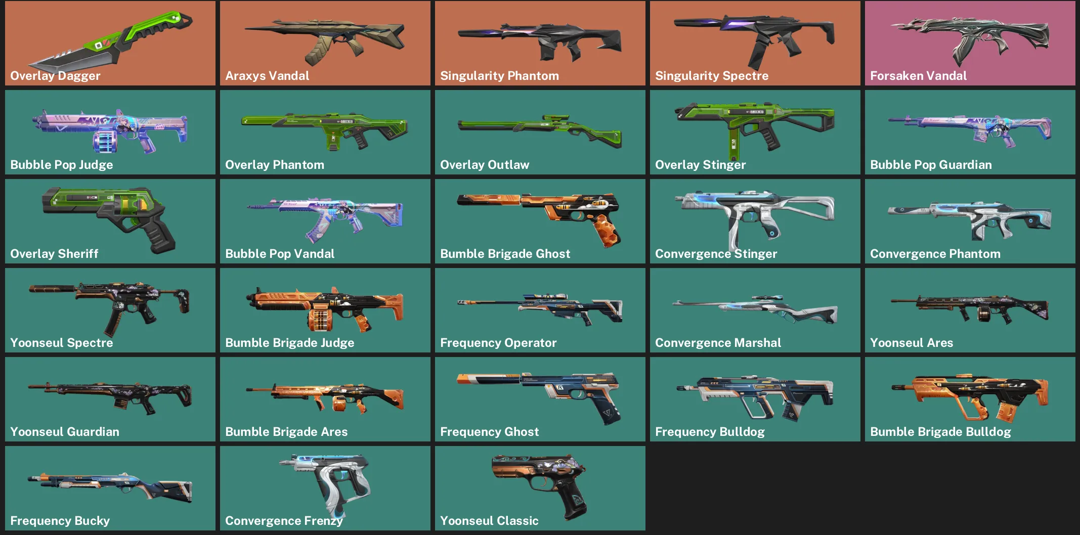 🌎NA 🎮 RANKED READY 🔪 Overlay Dagger 💎 Araxys Vandal 🪐 Singularity Phantom 🪐