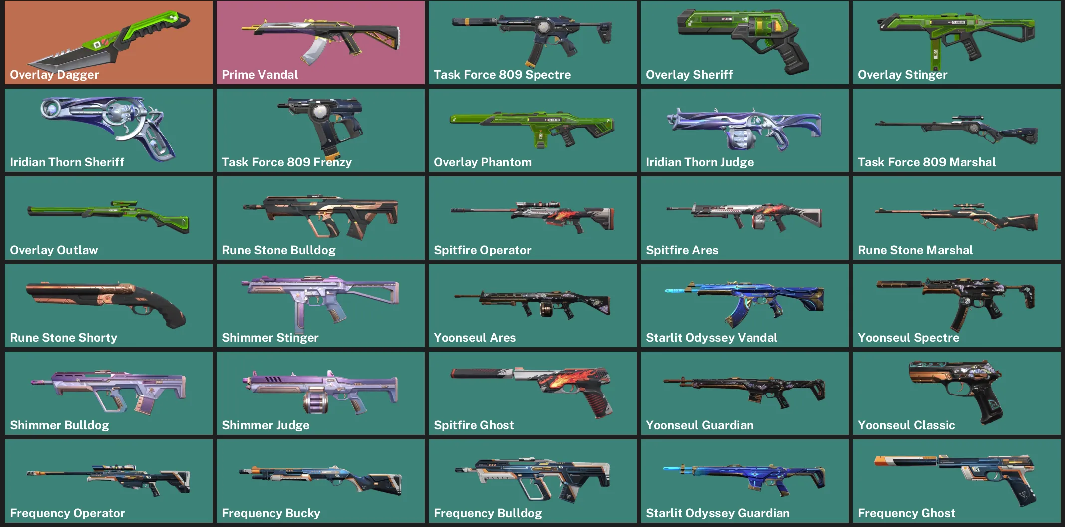 🌍EU 🎮 RANKED READY 🔪 Overlay Dagger ⚡ Prime Vandal ✨ Task Force 809 Spectre ✨