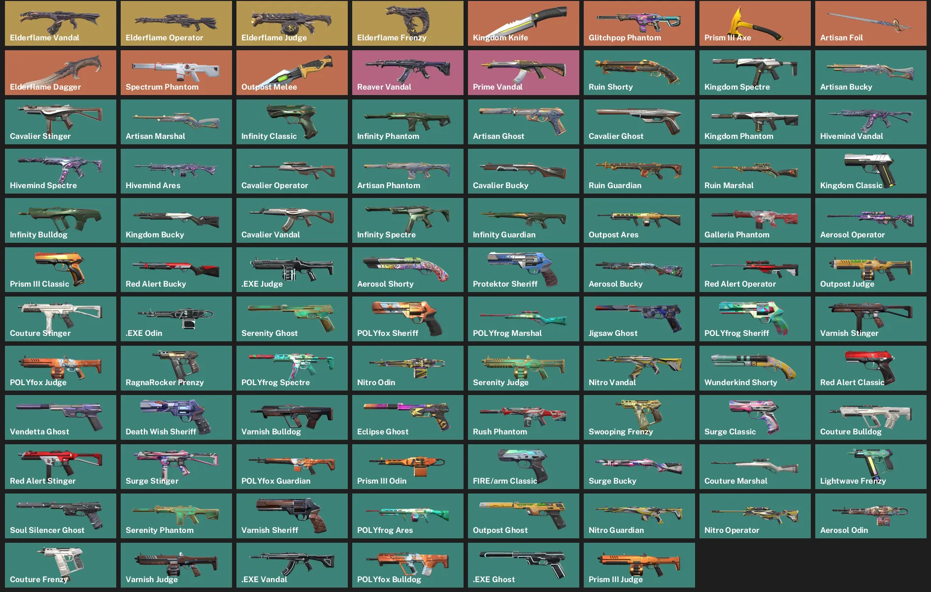 🌏AP 🎮 RANKED READY 🐲 Elderflame Vandal 🐲 Elderflame Operator 🐲 Elderflame Judge