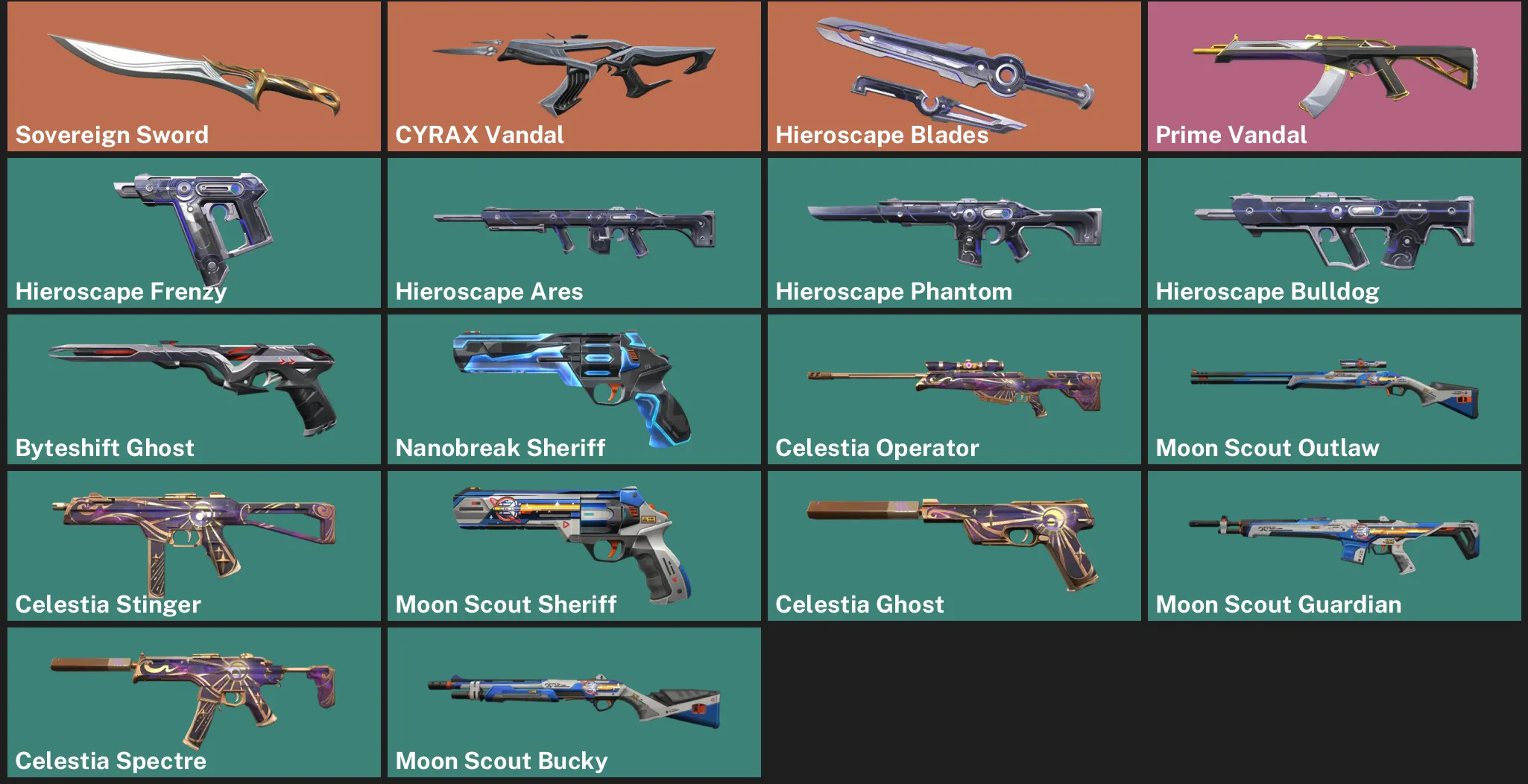 🌏AP 🎮 RANKED READY 🔥 Sovereign Sword ✨ CYRAX Vandal 🔪 Hieroscape Blades ⚡ Prime