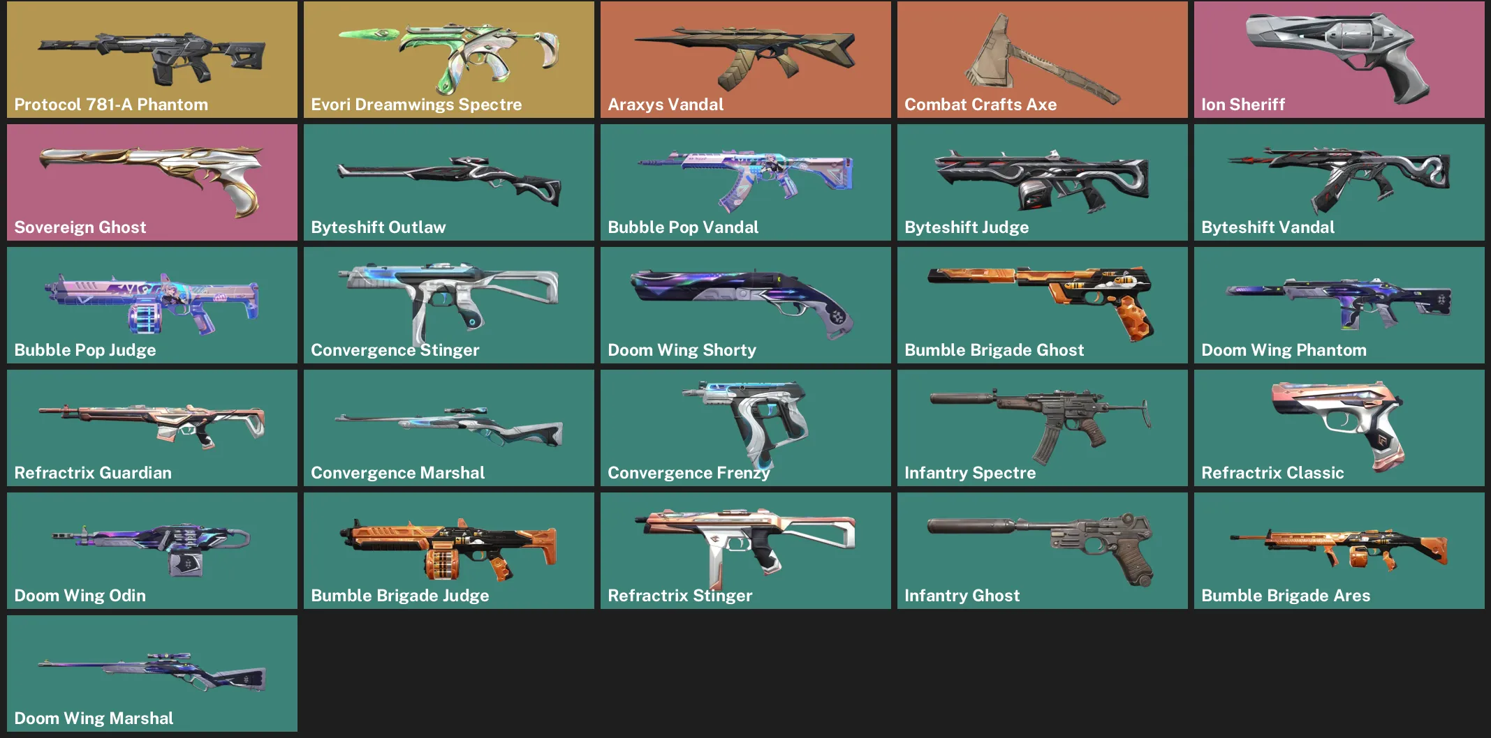 🌍EU 🎮 RANKED READY 🤖 Protocol 781-A Phantom ✨ Evori Dreamwings Spectre 💎 Araxys