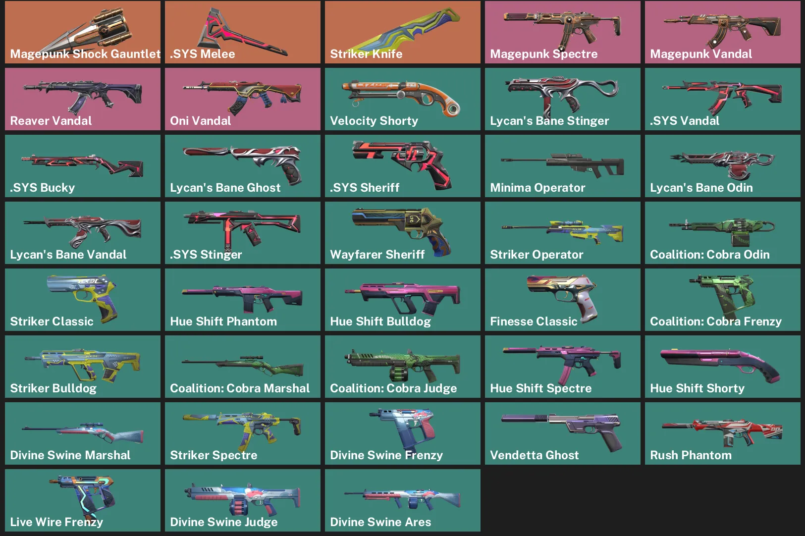 ๐EU ๐ฎ RANKED READY โ๏ธ Magepunk Shock Gauntlet ๐งฉ .SYS Melee ๐ช Striker Knife โ๏ธ