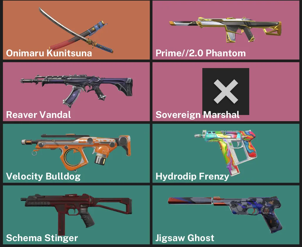 🌍EU 🎮 RANKED READY 🐉 Onimaru Kunitsuna ⚡ Prime//2.0 Phantom ⚡ Reaver Vandal 🔥