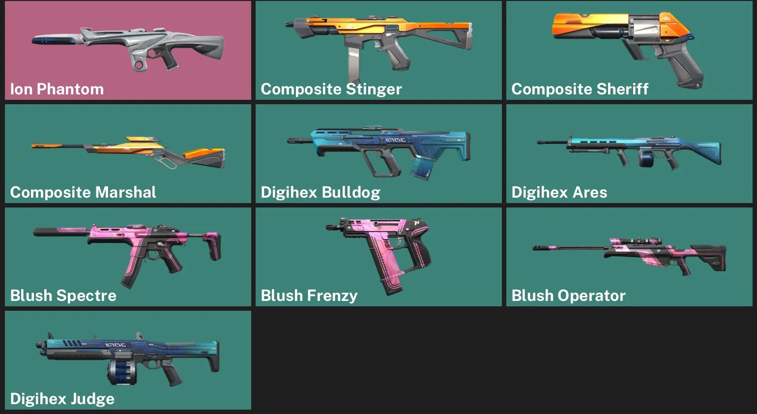 🌍EU 🎮 RANKED READY ✨ Ion Phantom ✨ Composite Stinger ✨ Composite Sheriff ✨