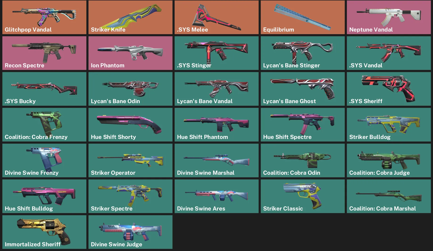 ๐NA ๐ฎ RANKED READY ๐ฅ Glitchpop Vandal ๐ช Striker Knife ๐งฉ .SYS Melee โจ Equilibrium