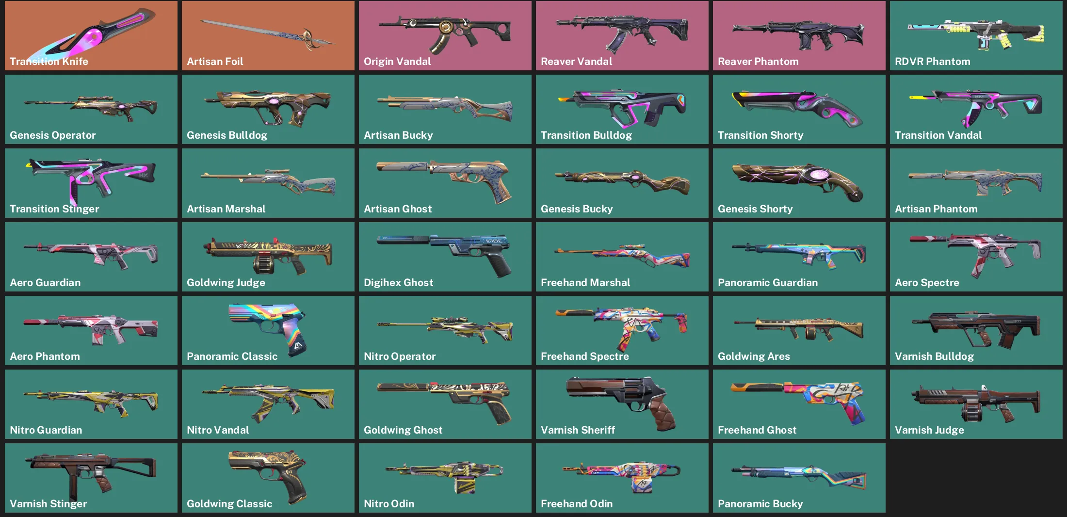 🌏AP 🎮 RANKED READY ✨ Transition Knife ✨ Artisan Foil ✨ Origin Vandal ⚡ Reaver