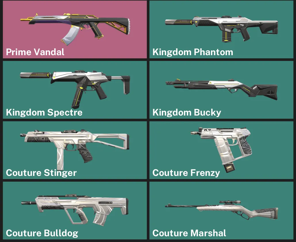 🌏AP 🎮 RANKED READY ⚡ Prime Vandal ✨ Kingdom Phantom ✨ Kingdom Spectre ✨ Kingdom