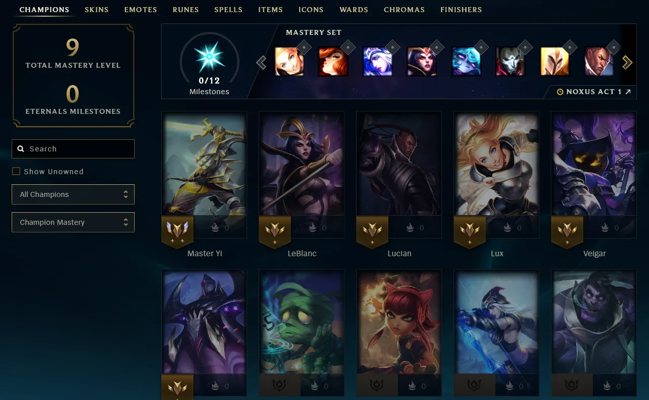 EUNE🔱BRONZE 2 Placements 100% WINRATE🔱6 SKINS🔱JG MAIN🔱VANGUARD SAFE🔱Unverified Mail🔱Handleveled🔱