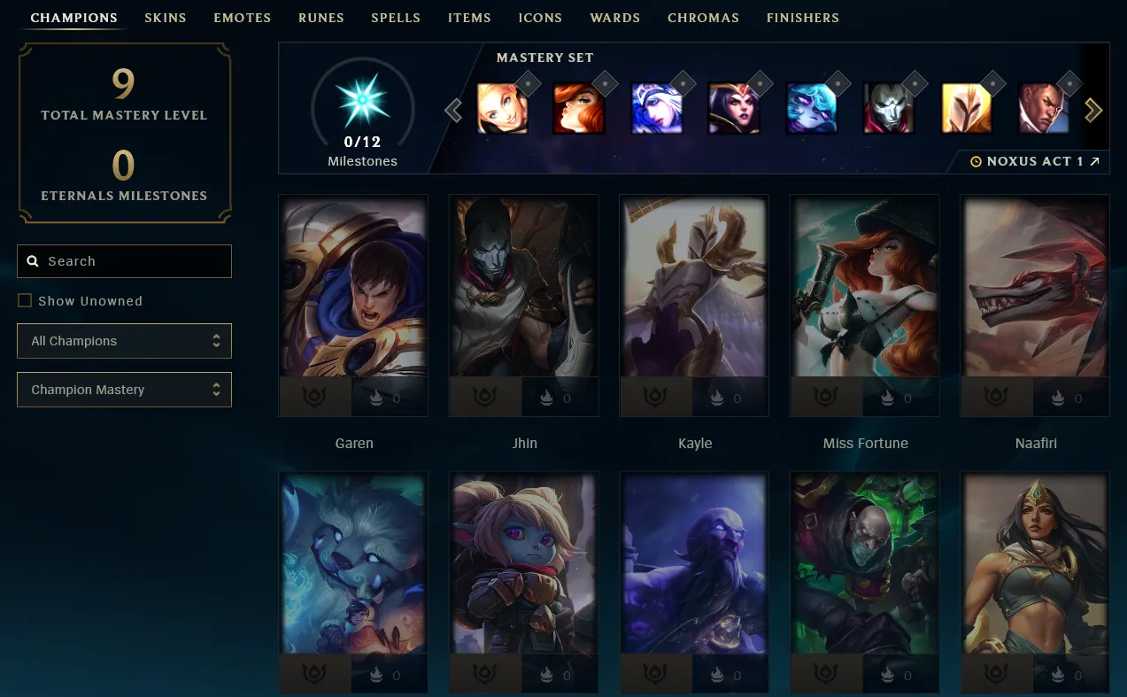 EUNE🔱BRONZE 2 Placements 100% WINRATE🔱6 SKINS🔱JG MAIN🔱VANGUARD SAFE🔱Unverified Mail🔱Handleveled🔱