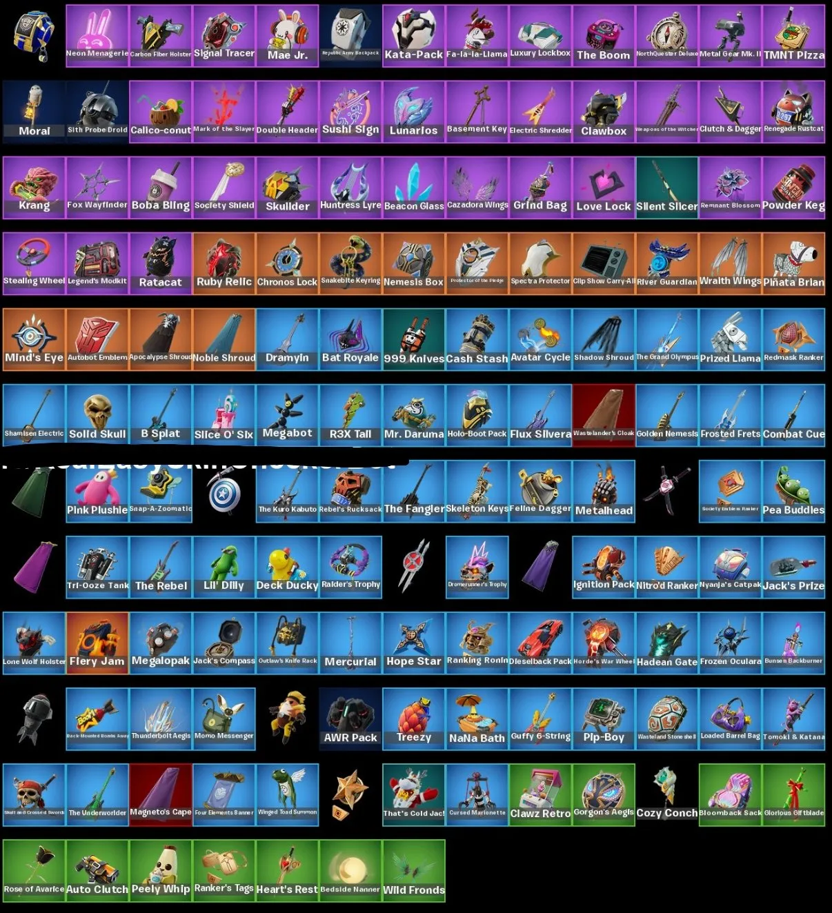 F847 104+ Skins, Over 400 Paid Games, Chapter 4-6 Closed, 1800+ Level, Many Gold Skins, Battle Pass Purchased, 7 Cars, 1450+ V-Bucks 