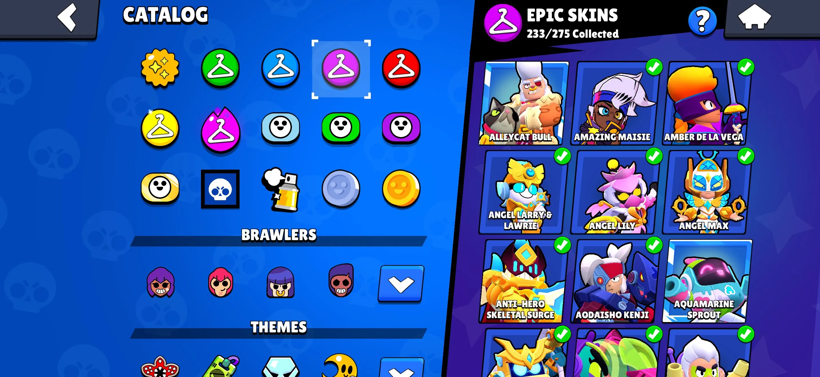 BS1648 //ALIEN FAME GLORY | 96 Level 11 Brawlers | 8 Hypercharge Skins | Massive Rare, Epic, Mythic, Super Rare, Rare, True Silver and Brawl Pass Skins