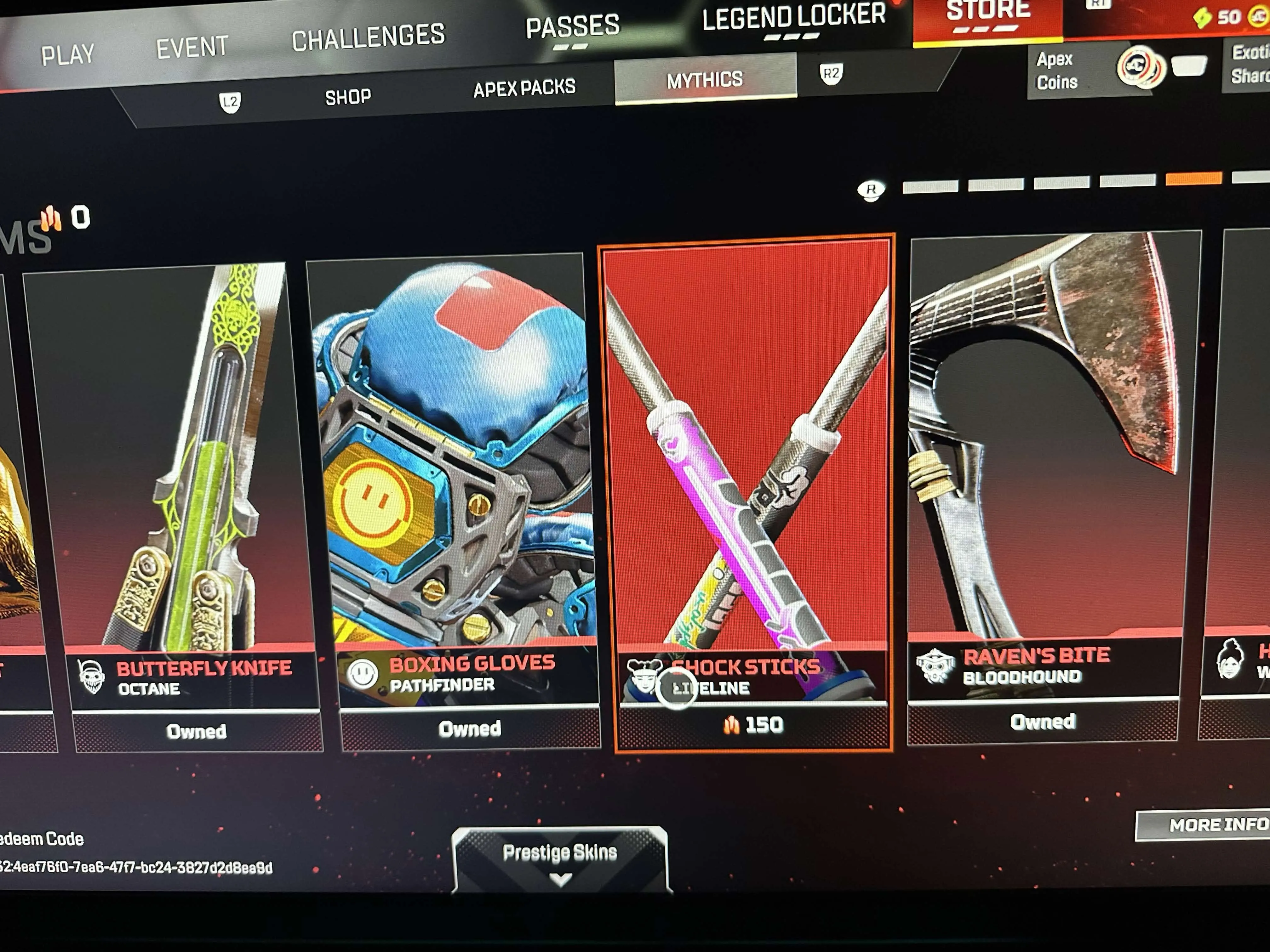 ✧･ﾟ:*✧ 15% OFF ✧･ﾟ:*✧ Tick Tock Apex Legends - Master Rank, Level 792, 13 Heirlooms, 20 Bomb/4K Badges(#S64583999f) ✧･ﾟ:*✧