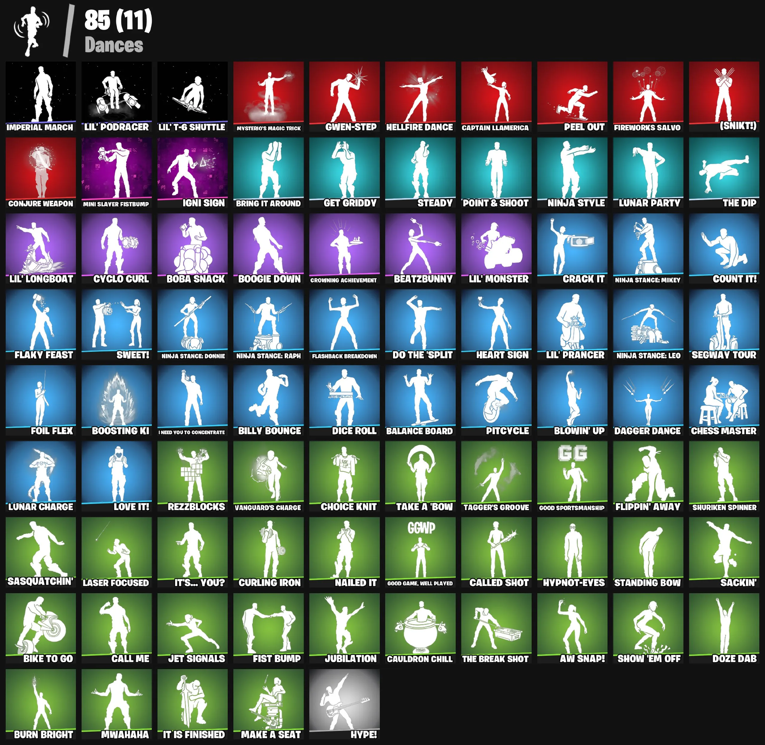 F1188 77 Skins| Ronin, The Ageless, Omegarok, The Foundation, Spectra Knight, Peelverine, Spider-man, Darth Vader, Doom Slayer, Gwenpool, War Machine, Doctor Strange, Mysterio & More 