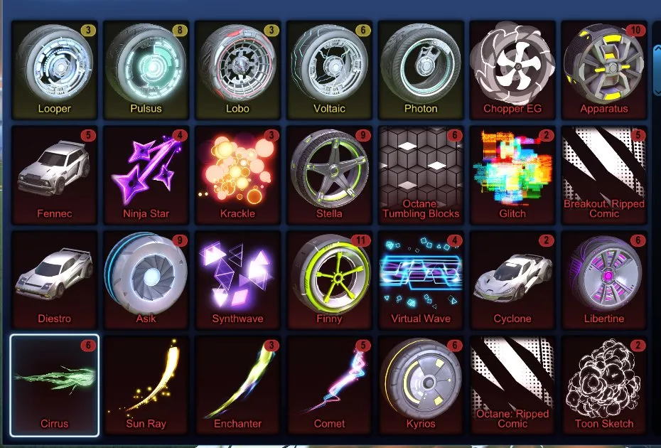 STOCK588 //Fennec, 45+ Black Markets, 350+ Reward Drops, Premium Painted Cars