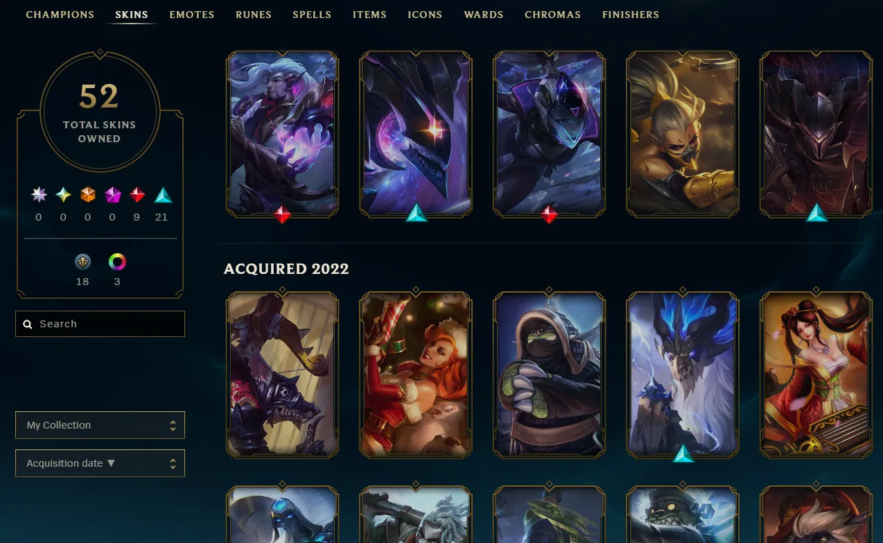 EUNE🔱GOLD 4🔱76% WINRATE🔱52 SKINS🔱121 SKINS🔱LEVEL 173🔱27100 BE🔱INSANE LP GAINS🔱VANGUARD SAFE🔱Changeable Mail🔱Handleveled🔱