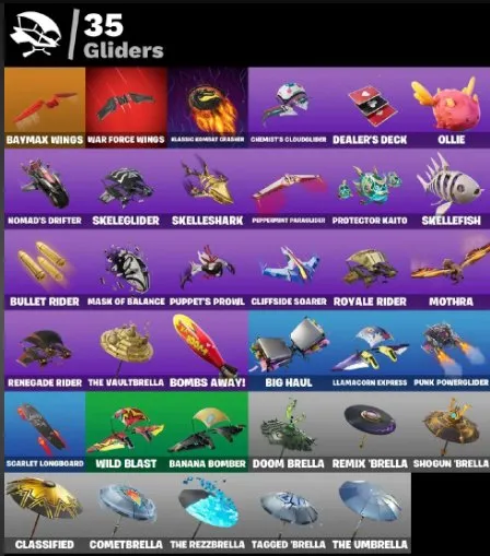 F929 Travis Scott, Master Chief, Katalina, Rogue Agent, Midas, Power Chord, Wild Card, Deadpool, Meowscles, Santa Doggo