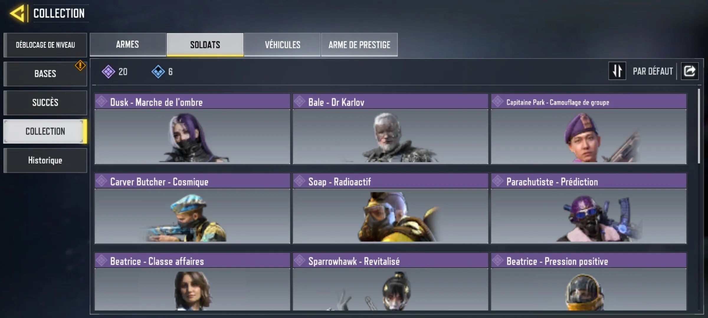 CODM48 Level 350 Account with Dusk Shadow March, Carver Butcher Cosmic, Epic Weapons, Unique Vehicles 