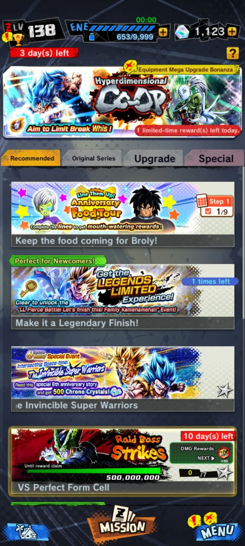IOS-Android-Super 17-Beast Gohan-Goku Uis 8 Star-Frieza-Android 16-Android 21:Good-Pan 10 star-Have Equipment-DR384