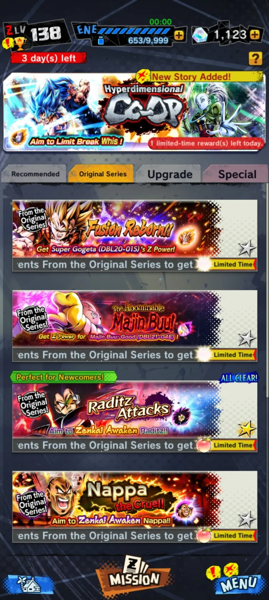 IOS-Android-Super 17-Beast Gohan-Goku Uis 8 Star-Frieza-Android 16-Android 21:Good-Pan 10 star-Have Equipment-DR384