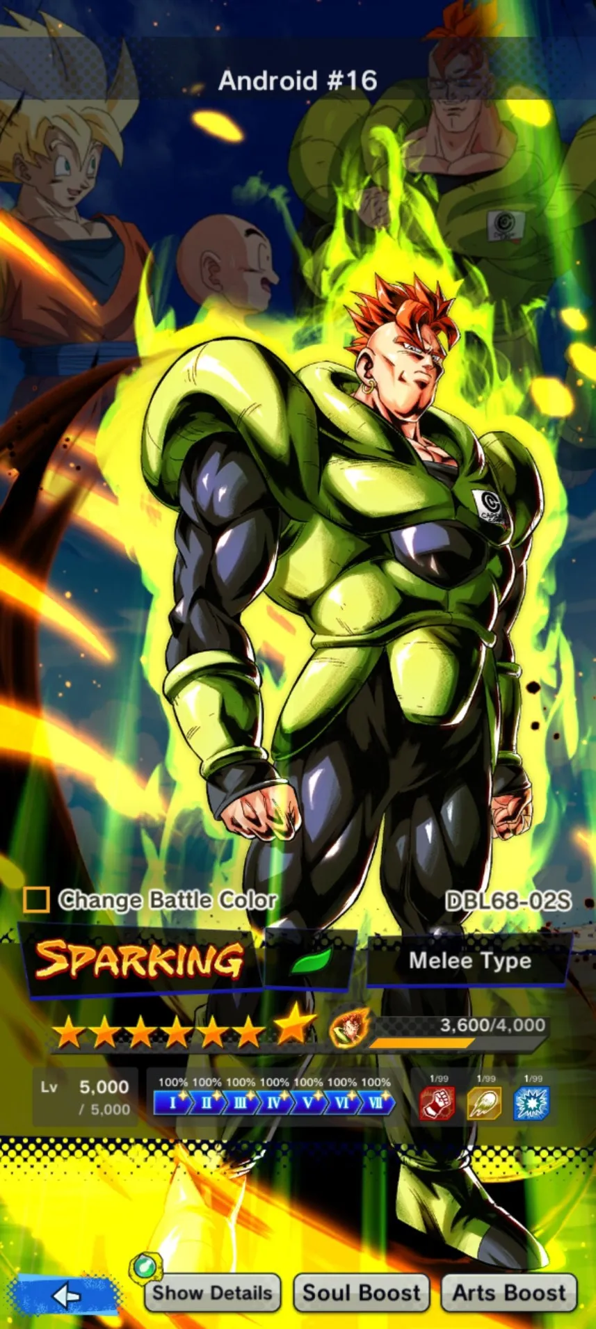 DR381-IOS-Android-Super #17 10 star-Beast Gohan-Goku Uis-Frieza-Android 16-Have Equipment-DR381