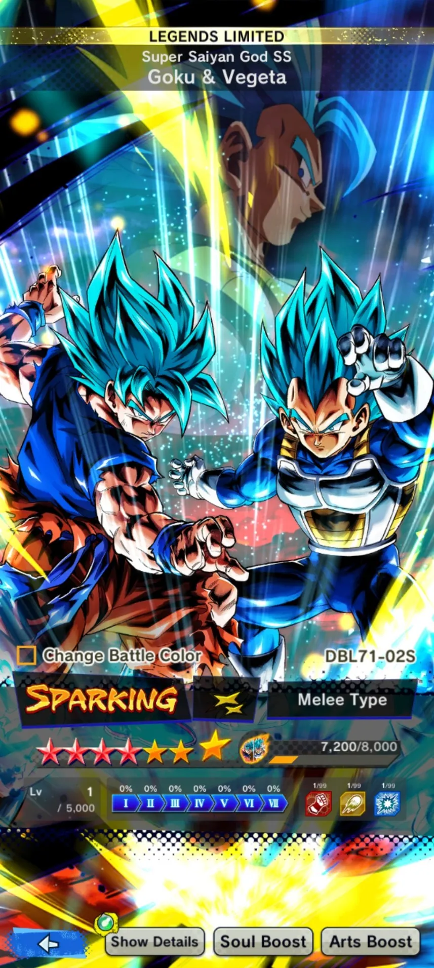 IOS+Android+New Banner Fusion God SS Goku and Vegeta 11 Red star+Broly:Fury 13 Red Star+Goku and Frieza+Goku Uis+Gammar 1 2+God SS Vegeta+Piccolo)-Have Equipment-DR428