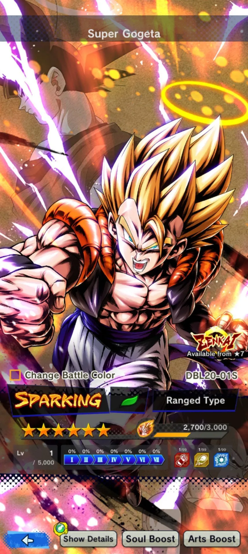 IOS+Android+New Banner Fusion God SS Goku and Vegeta 11 Red star+Broly:Fury 13 Red Star+Piccolo 10 star+Goku and Frieza+Goku Uis+Gammar 1 2)-Have Equipment-DR429