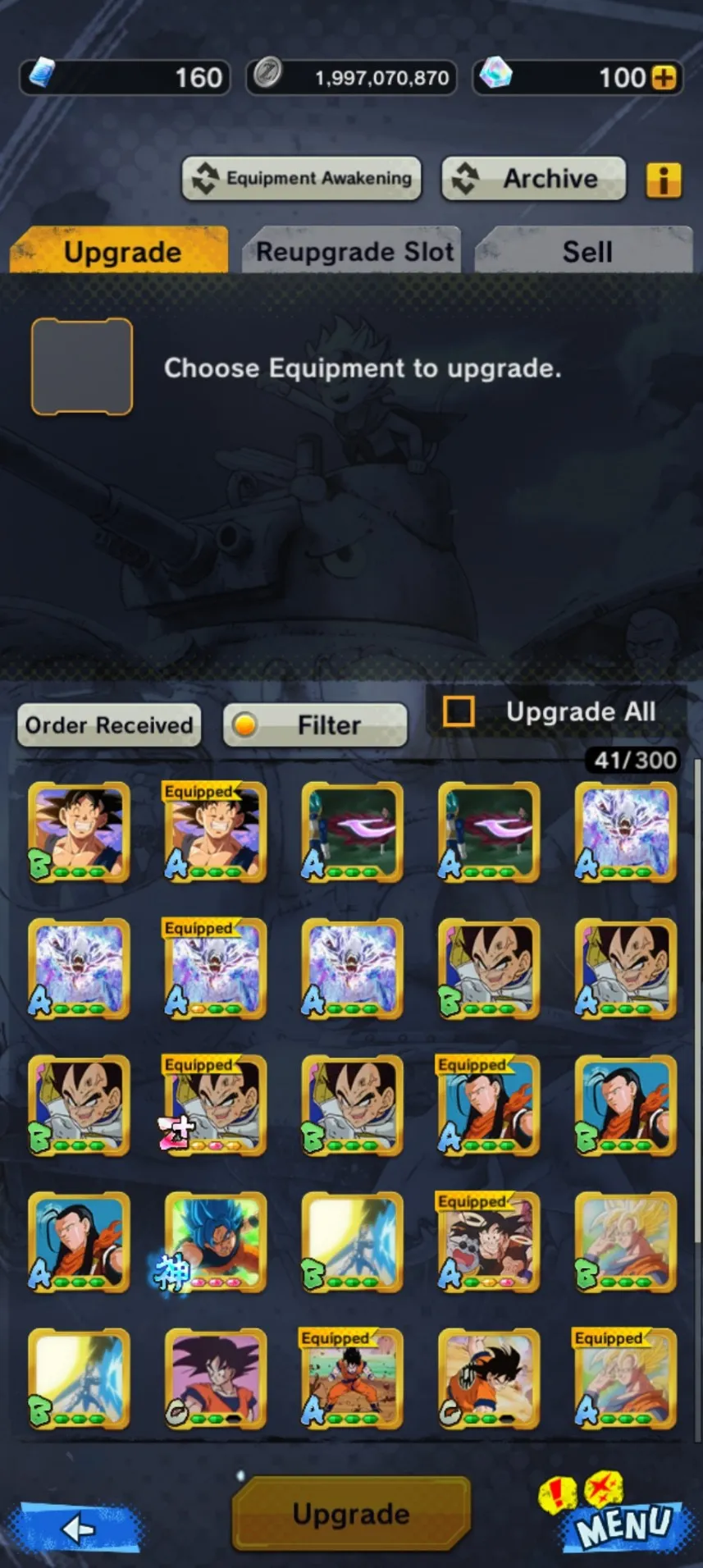 IOS+Android-UL Janemba-11 LF(Namek Goku+Android 17+Nappa+Goku GT+Cell+Buu Kid+Broly)-Good Equipment-DR446