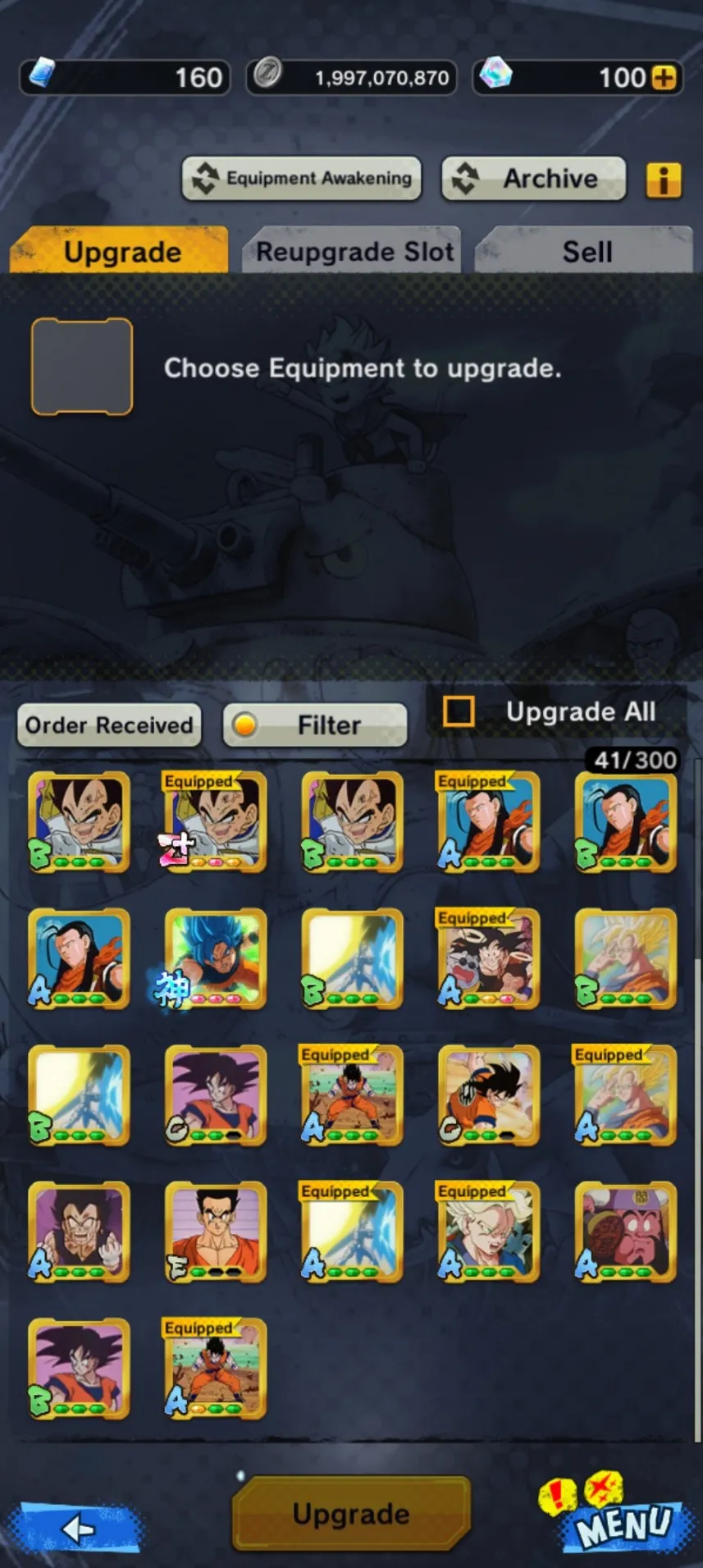IOS+Android-UL Janemba-11 LF(Namek Goku+Android 17+Nappa+Goku GT+Cell+Buu Kid+Broly)-Good Equipment-DR446