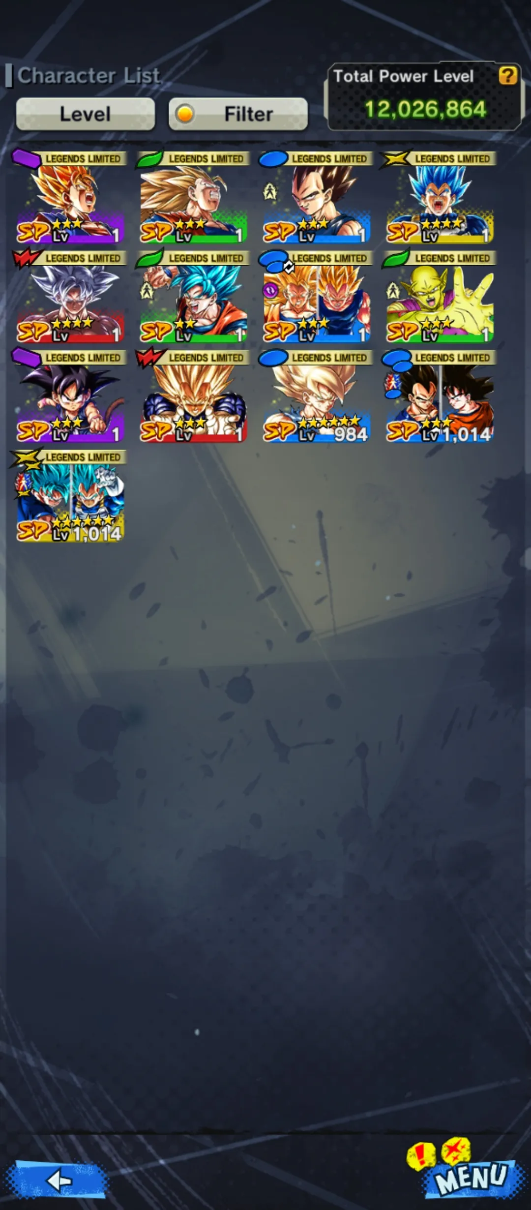 IOS+Android-UL Goku Uis 8 star+2 New Banner God SS Goku and Vegeta+Vegeta and Goku+Piccolo+Goku Kid+SS 2 and SS 3 Goku and Vegeta+Super Vegeta+Namek Goku)-Have Equipment-DR474