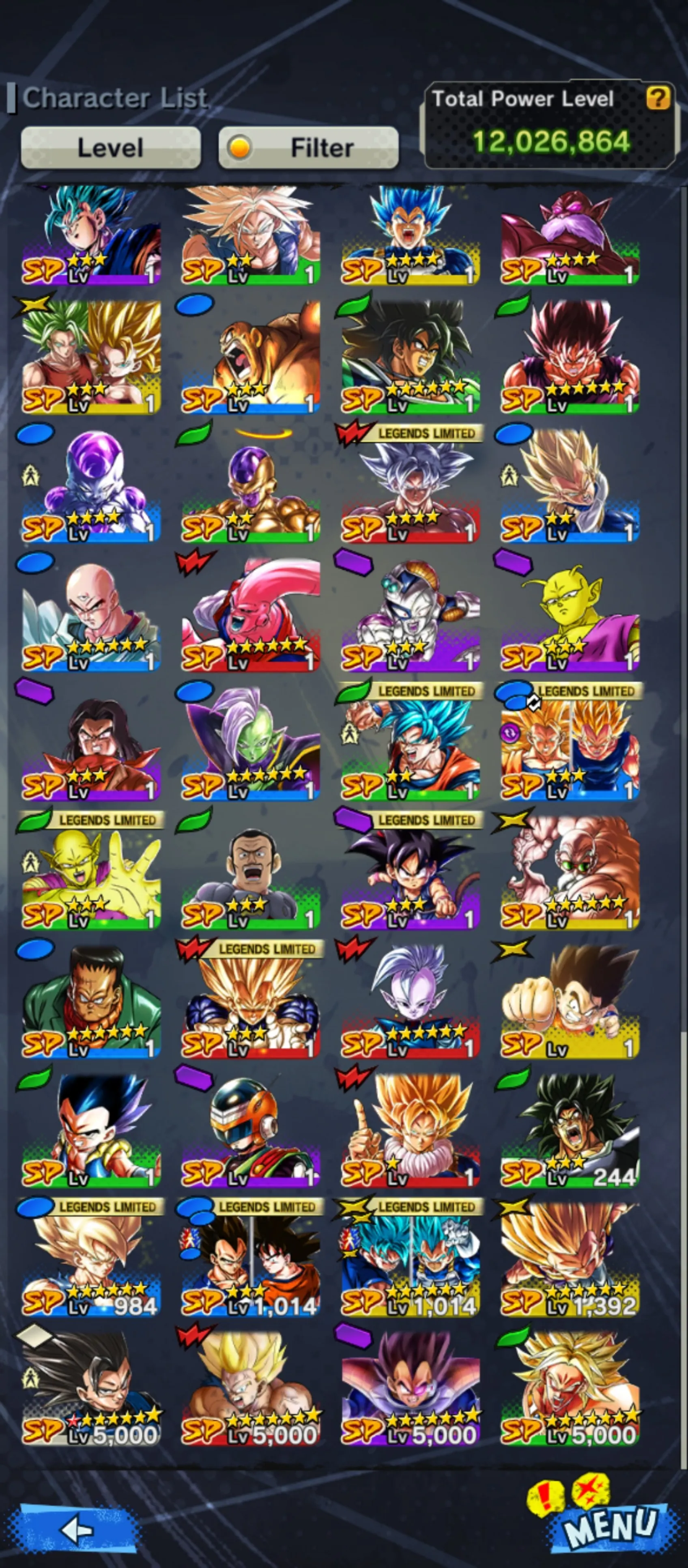 IOS+Android-UL Goku Uis 8 star+2 New Banner God SS Goku and Vegeta+Vegeta and Goku+Piccolo+Goku Kid+SS 2 and SS 3 Goku and Vegeta+Super Vegeta+Namek Goku)-Have Equipment-DR474
