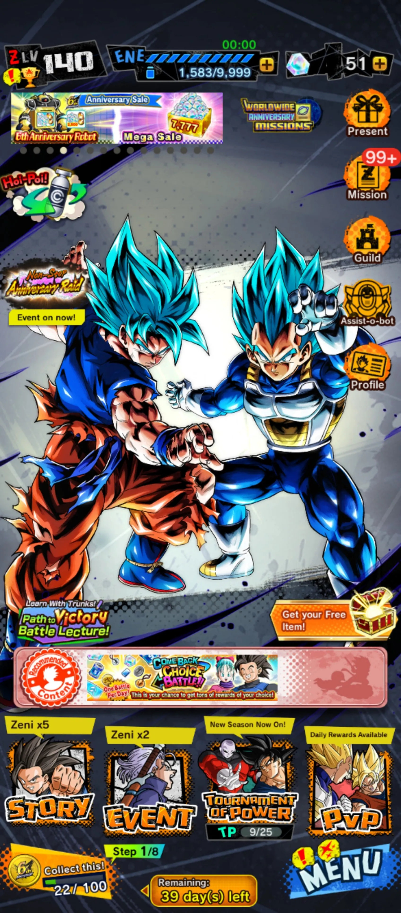 IOS+Android-UL Goku Uis+2 New Banner God SS Goku and Vegeta+Vegeta and Goku+SS 4 Gogeta+God SS Goku+Namek Goku)-Have Equipment-DR472