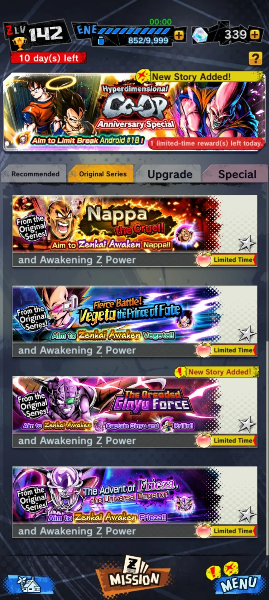IOS+Android-UL SS 2 Gohan 8 Star-Beast Gohan+SS Gohan-SS 2 Gohan+Cell-Have Equipment-DR489