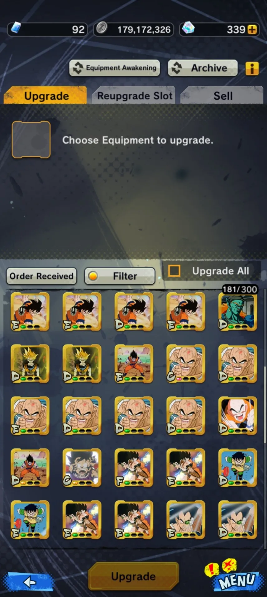 IOS+Android-UL SS 2 Gohan 8 Star-Beast Gohan+SS Gohan-SS 2 Gohan+Cell-Have Equipment-DR489