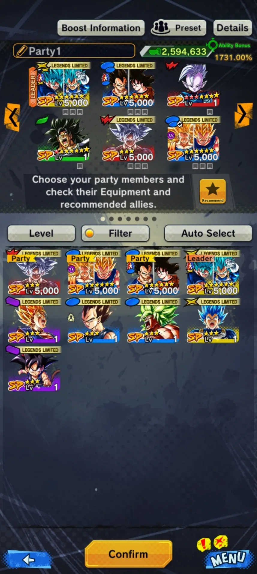 IOS+Android-2 New Banner-Fusion God SS Goku and Vegeta+Vegeta and Goku-Goku Uis+SS 2 and SS 3 Goku and Vegeta+Goku Kid+God SS Vegeta)Broly-Have Equipment-DR485