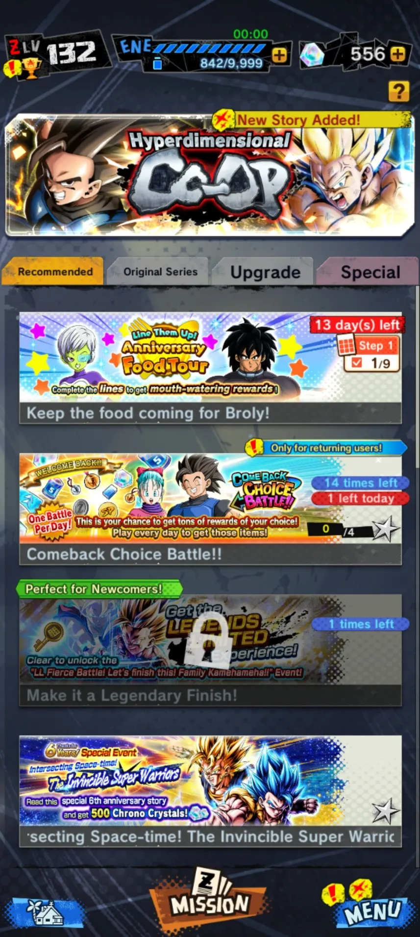 IOS+Android-2 New Banner-Fusion God SS Goku and Vegeta+Vegeta and Goku-Goku Uis+SS 2 and SS 3 Goku and Vegeta+Goku Kid+God SS Vegeta)Broly-Have Equipment-DR485