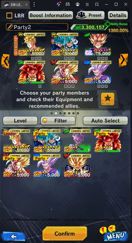 IOS+Android-UL Gohan Full Red star+New Fusion Goku and Vegeta+SS 4 Gogeta Zenkai+Beast Gohan-have Equipment-DR498