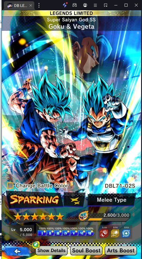 IOS+Android-UL Gohan Full Red star+New Fusion Goku and Vegeta+SS 4 Gogeta Zenkai+Beast Gohan-have Equipment-DR498