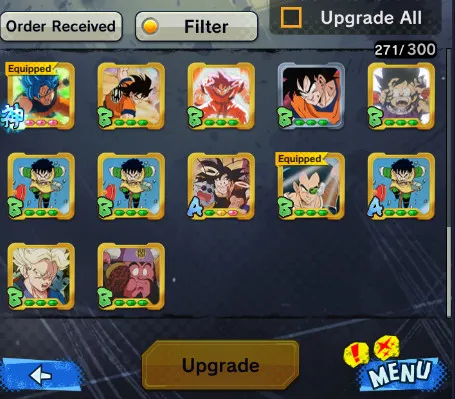 IOS+Android-UL Gohan Full Red star+New Fusion Goku and Vegeta+SS 4 Gogeta Zenkai+Beast Gohan-have Equipment-DR498