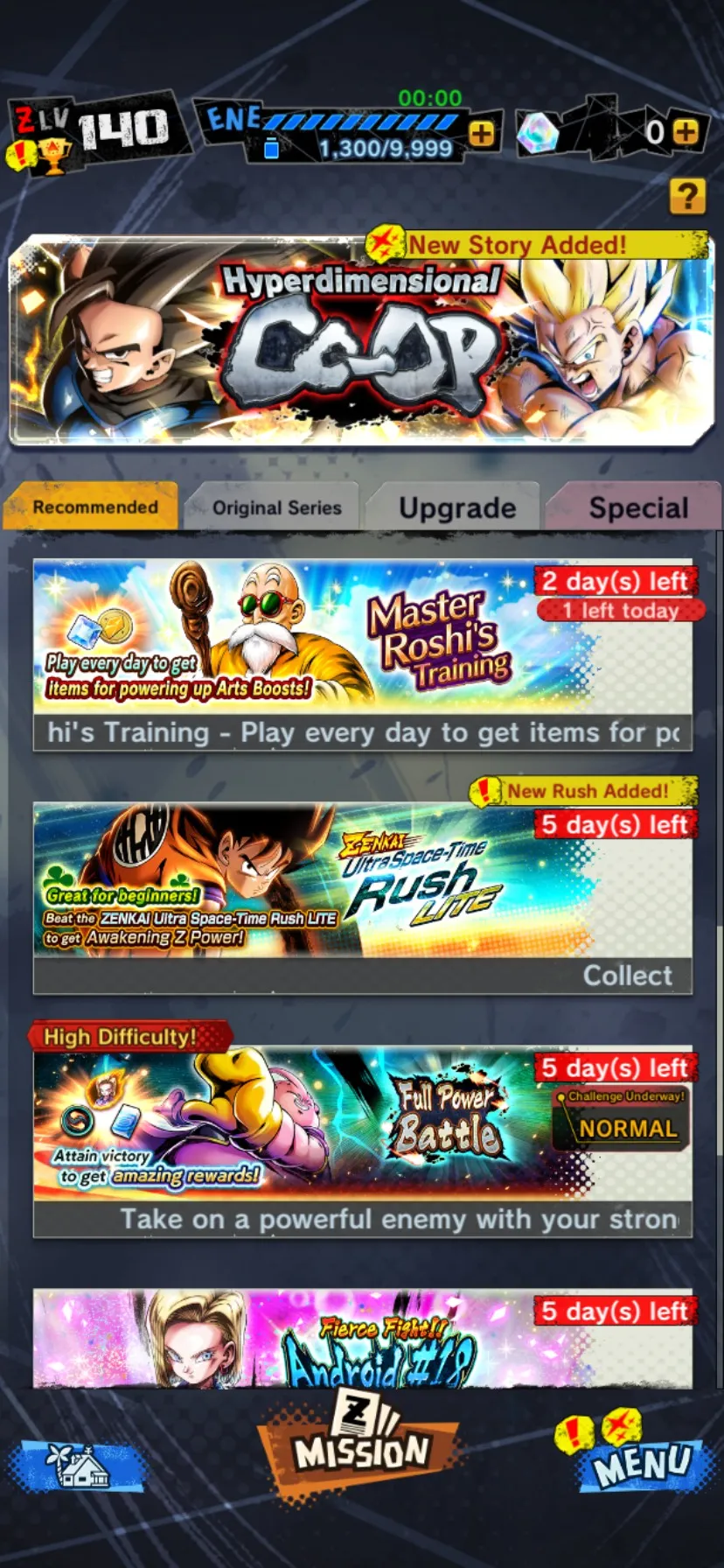 IOS+Android-4 ULTRA Goku Uis+SS 2 Gohan+Hit+Super Gogeta+Soul+event-Dr500