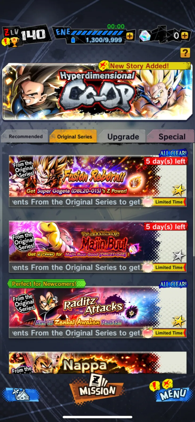 IOS+Android-4 ULTRA Goku Uis+SS 2 Gohan+Hit+Super Gogeta+Soul+event-Dr500
