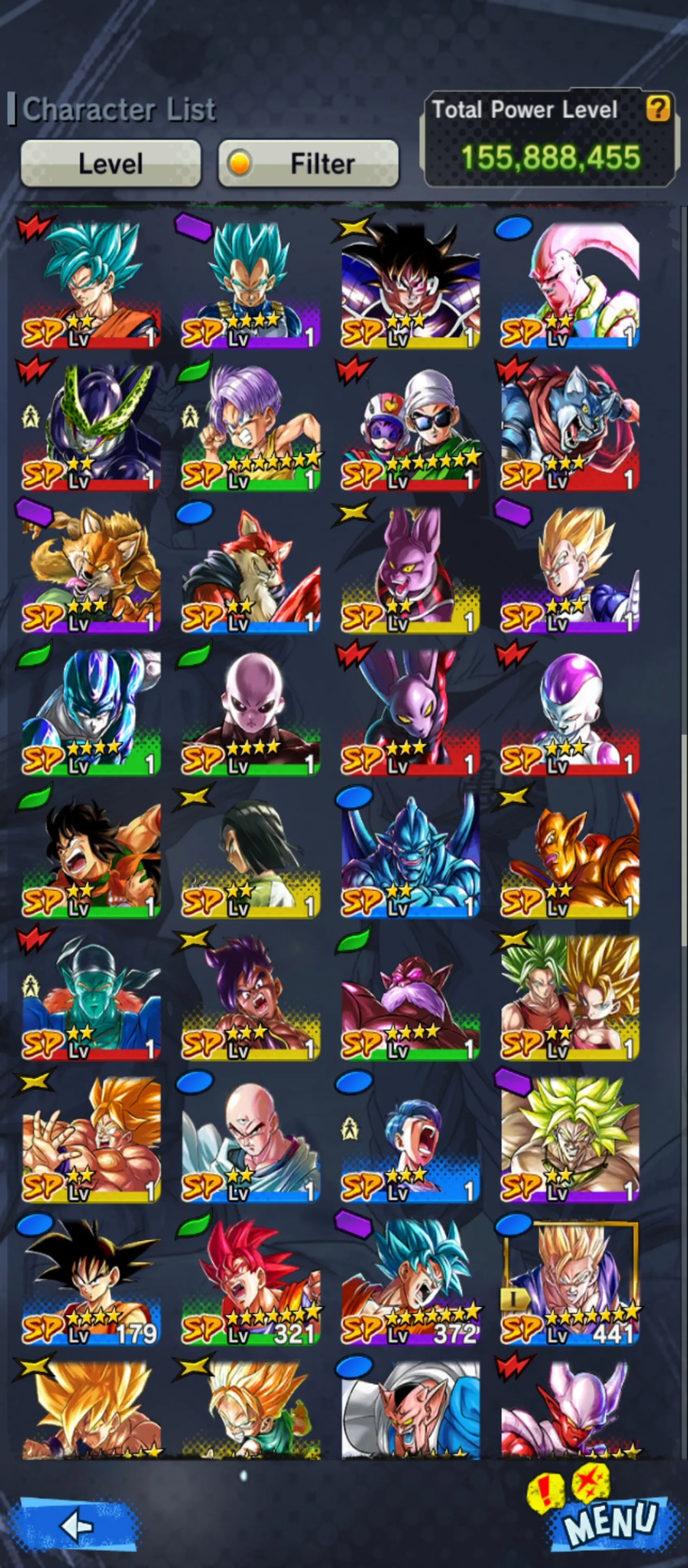 IOS+Android-5 UL(Gohan+Goku Uis+Rose+Broly)+17 LF(Goku and Bardock+Goku and Freiza+SS 4 Goku and Vegeta+SS 3 Goku+Namek Goku+God SS Vegtio)-Good Sparking+Zenkai+Equipment-DR501