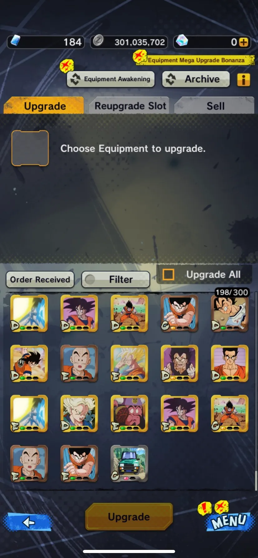 IOS+Android-3 UL(Gohan+Goku Uis)-New Vegeta and Goku+SS3 SS 2 Goku and Vegeta+Beast Gohan+Cell-Have Equipment-DR523