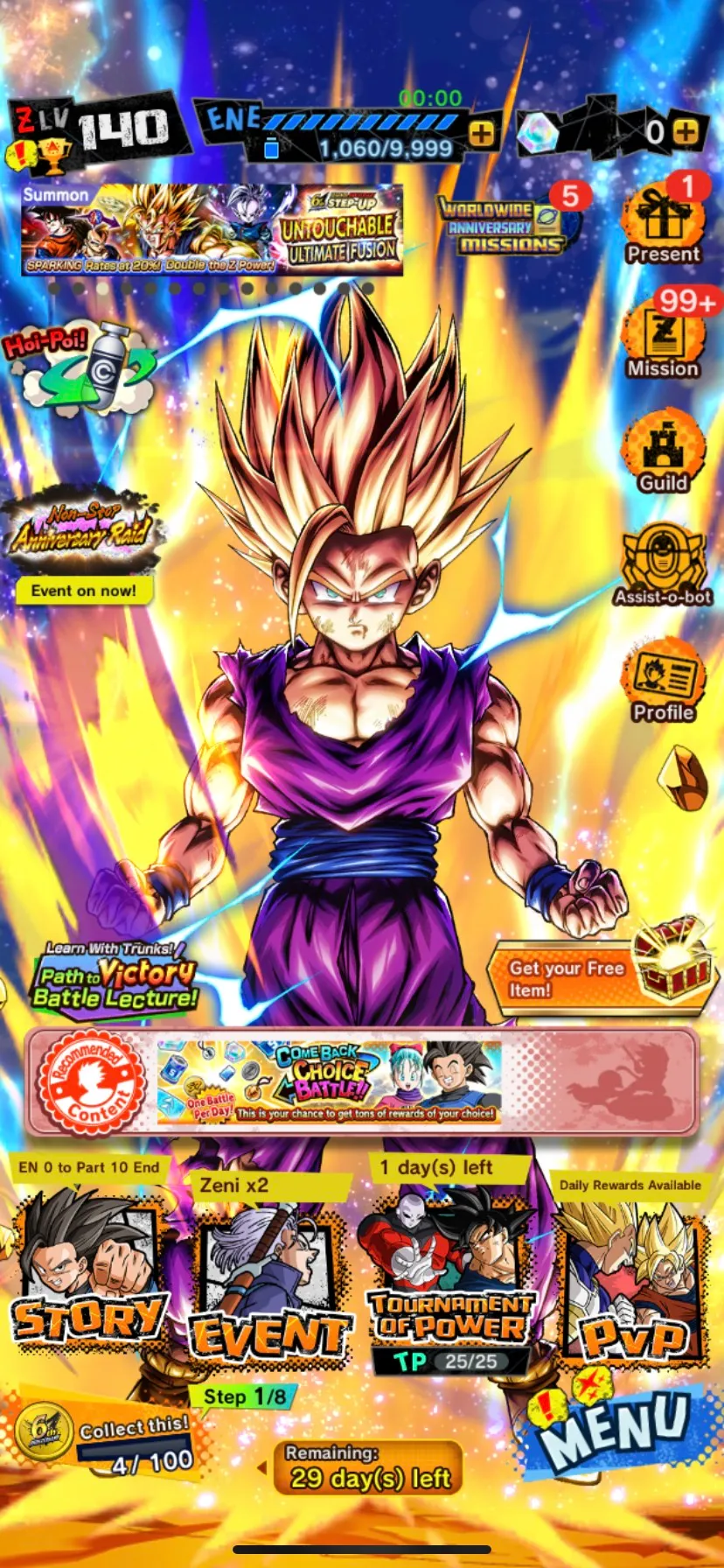 IOS+Android-3 UL(Gohan+Goku Uis)-New Vegeta and Goku+SS3 SS 2 Goku and Vegeta+Beast Gohan+Cell-Have Equipment-DR523